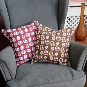 Cushion Cover Ready to Sew Kit, Victorian Prints