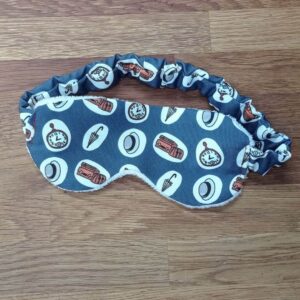 Eye Mask Ready to Sew Kit, Victorian Navy