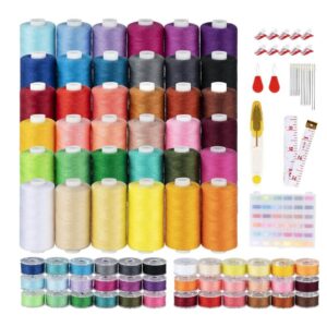 Great Value Sewing Thread Set, 36 Colours Threads & Spools