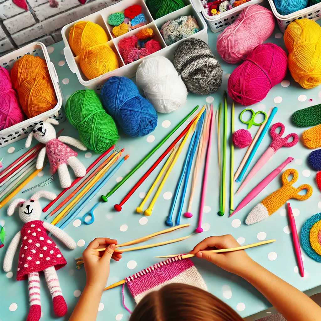 Fun, Creative Knitting and Sewing Kits for Kids